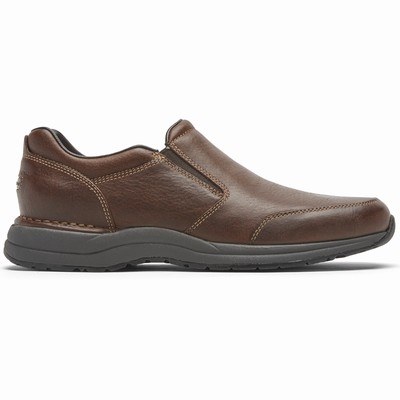 Rockport Edge Hill 2 Double Gore Freizeitschuhe Herren Braun QCG-275143
